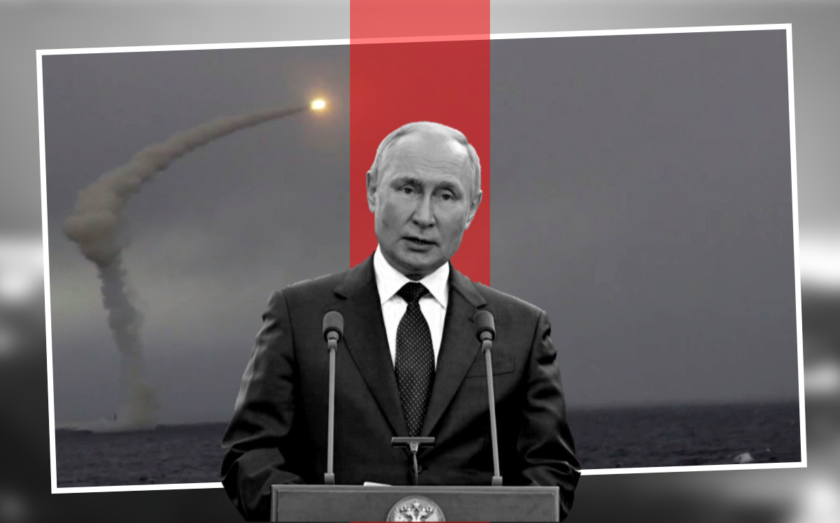 El presidente de Rusia, Vladimir Putin, amenazó con usar armas nucleares. (AFP / Reuters)