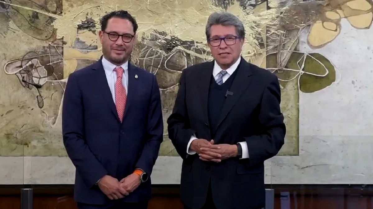 Ricardo Monreal da la bienvenida a Raúl Paz