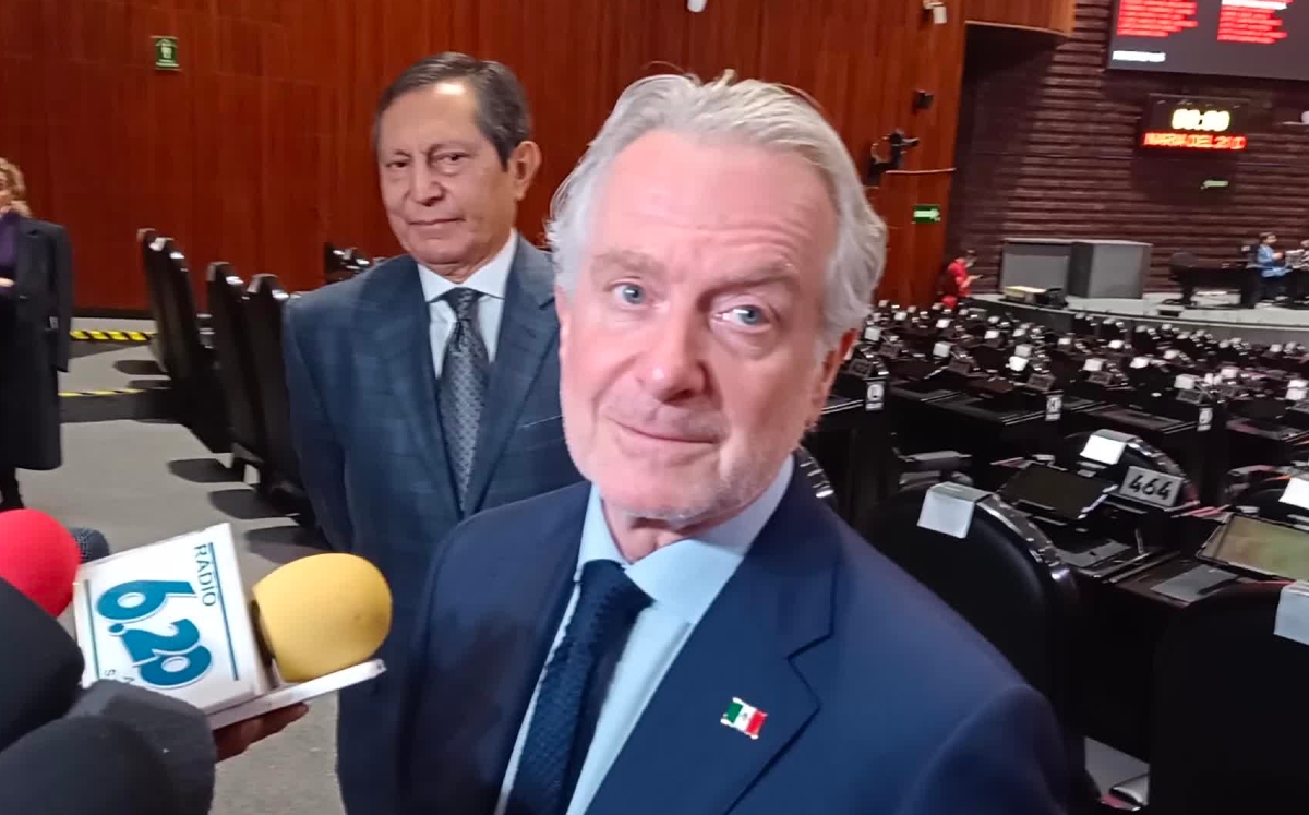 Santiago Creel, presidente de la Mesa Directiva, en una sesión de la Cámara de Diputados. | Fernando Damián