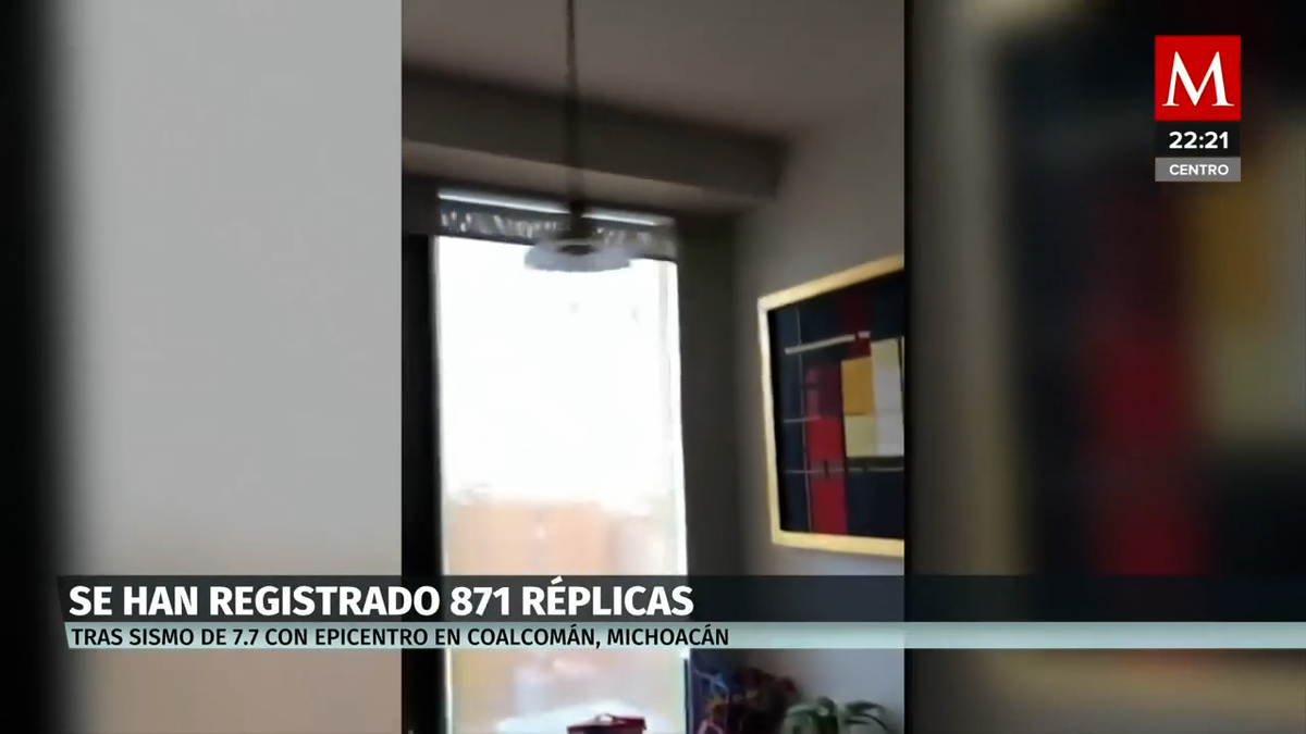 Tras sismo en Michoacán, la réplica mayor fue de 5.8: SSN