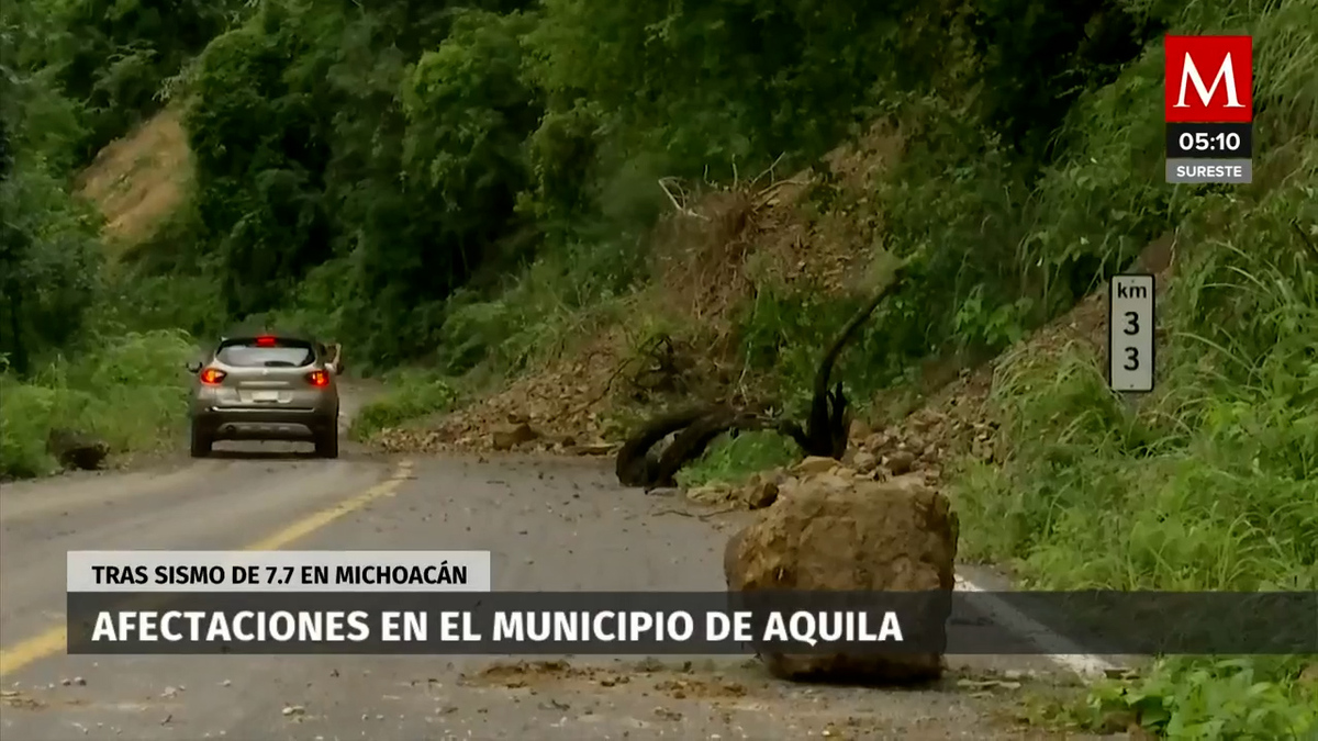 Aquila, municipio más afectado en Michoacán