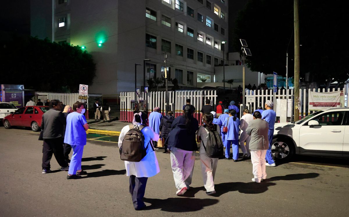 Desalojan el Hospital del ISSSTE debido a sismo | Agencia Enfoque