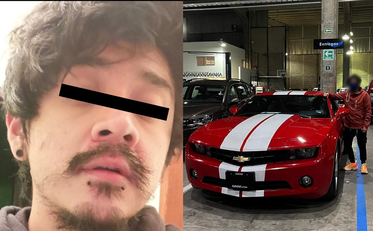 El youtuber resultó herido en una pierna.