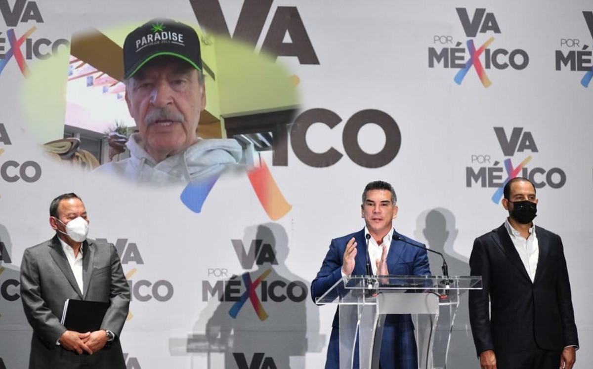 Fox llama a reconstruir la alianza Va Por México con el "PRI bueno" / Especial