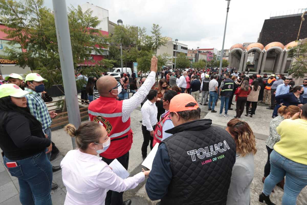 Recientemente se llevó a cabo el Simulacro Nacional. | Tania Contreras