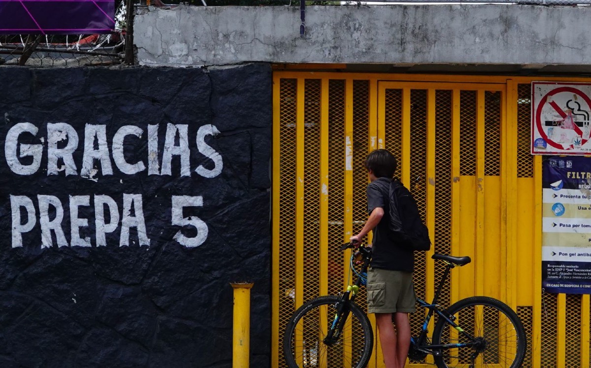 Las instalaciones se encuentran tomadas por los estudiantes| CUARTOSCURO