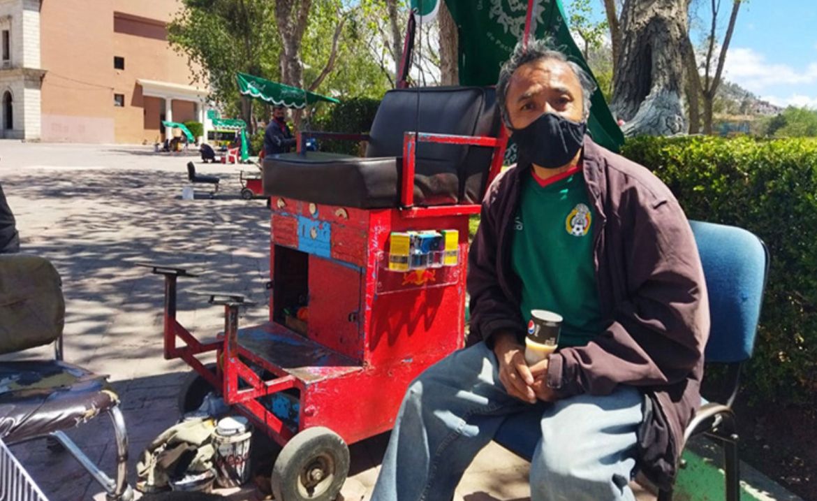 Raúl de Lucio, bolero en Pachuca. (Elizabeth Hernández)