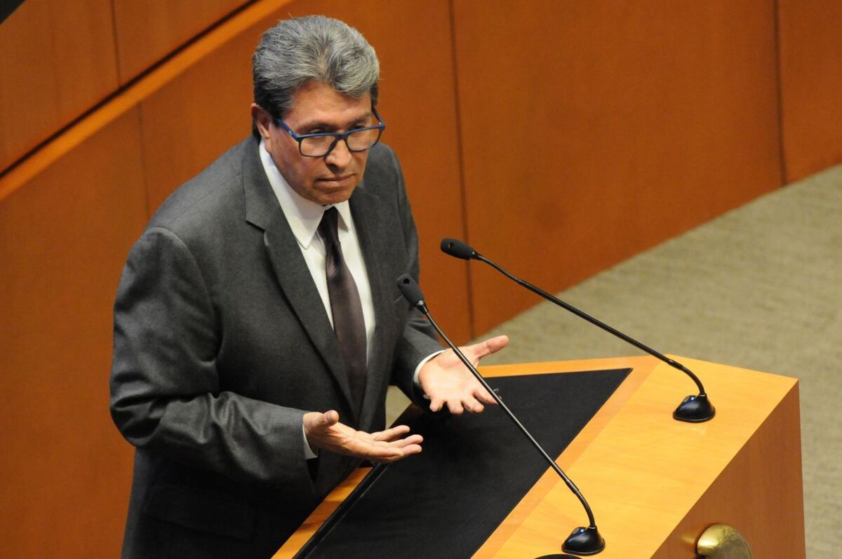 Ricardo Monreal, coordinador de Morena en el Senado. (Cuartoscuro)
