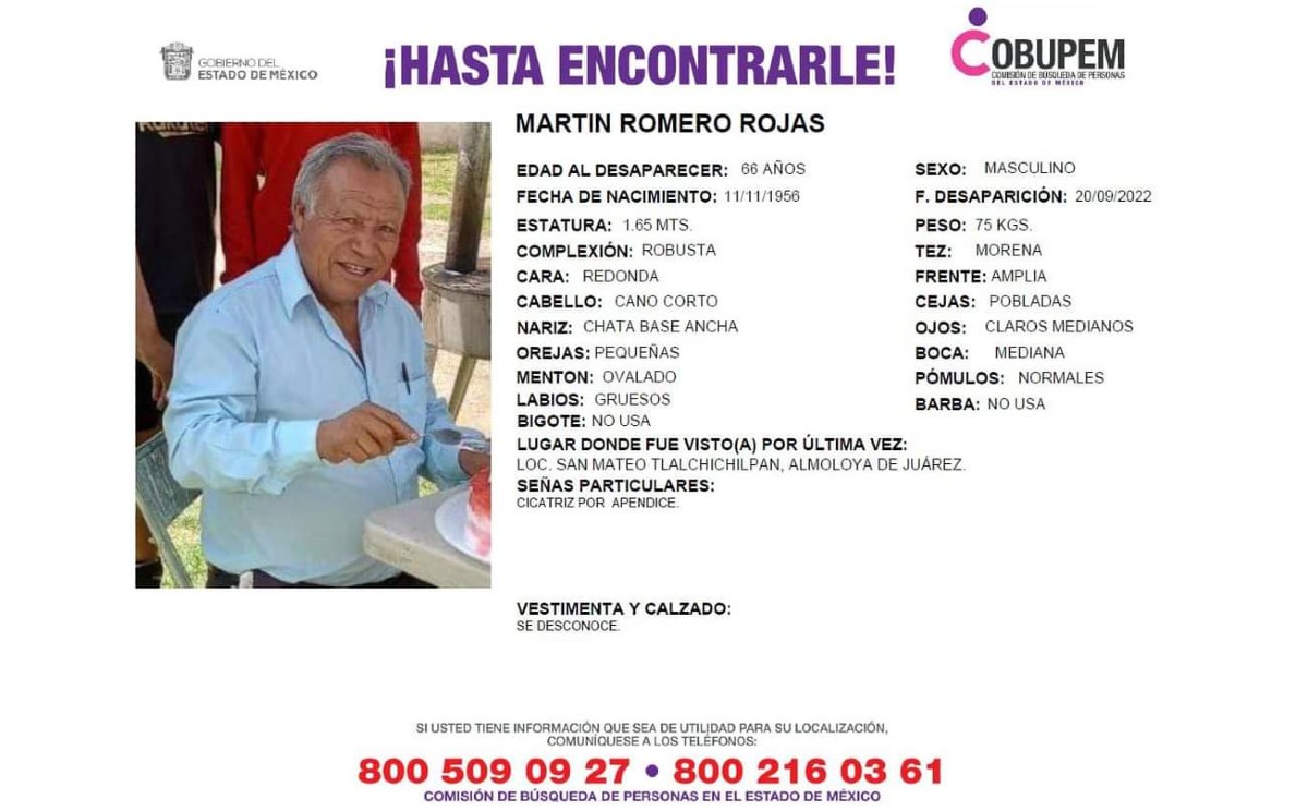 Ya no responde el celular, señalaron familiares.