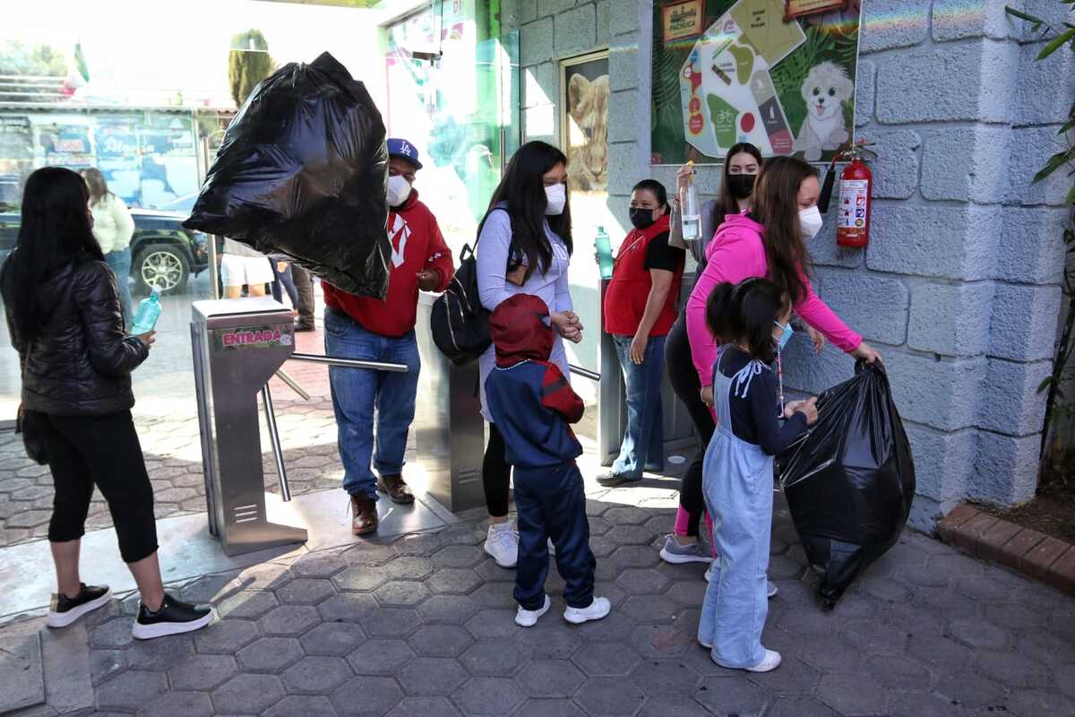 Ingreso al Bioparque en la ciudad de Pachuca