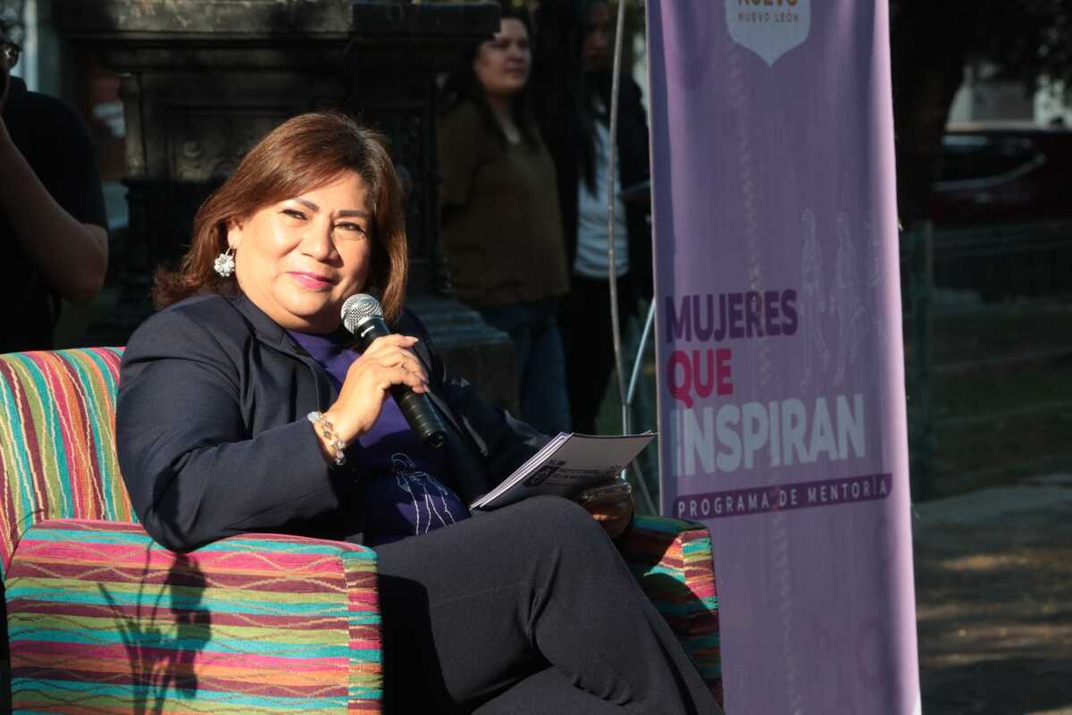 Laura Paula López, titular del Instituto de las Mujeres, arrancó el programa "Pasos de Mujeres que Inspiran" / Leonel Rocha