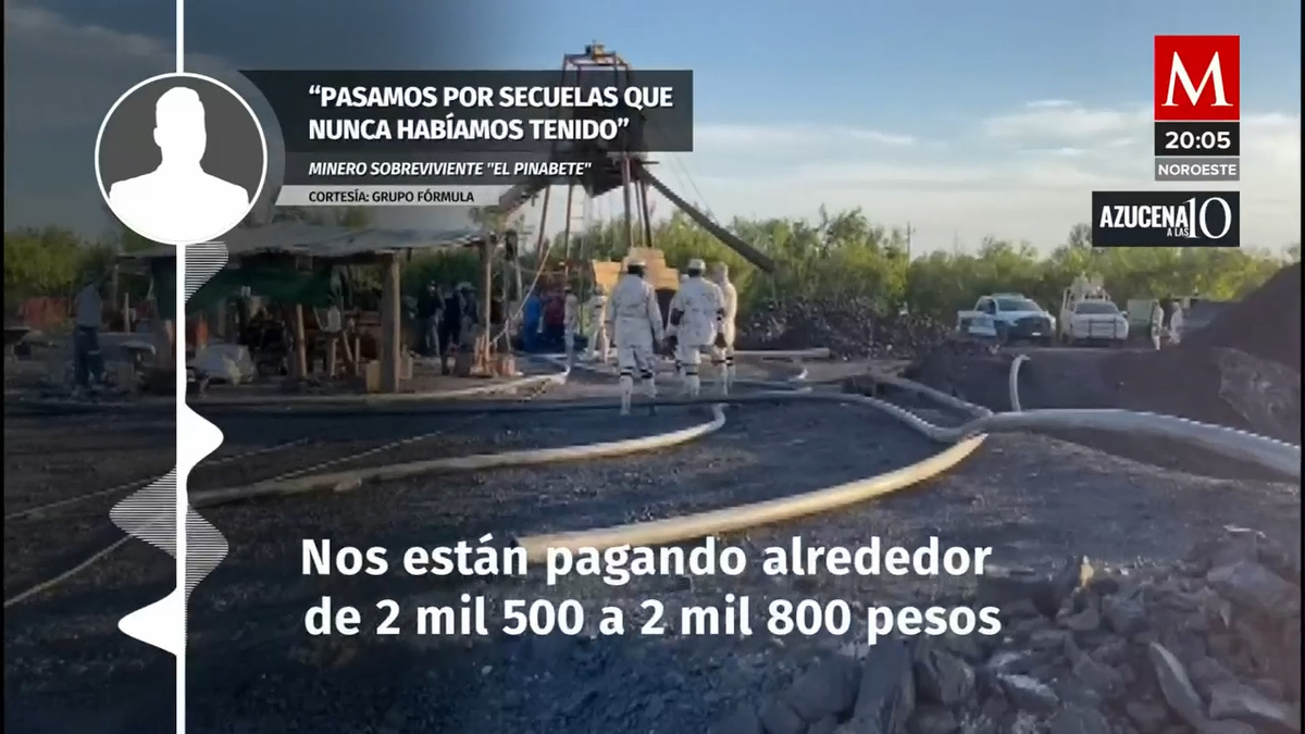 Mineros sobrevivientes dicen que el Gobierno no los quiere indemnizar