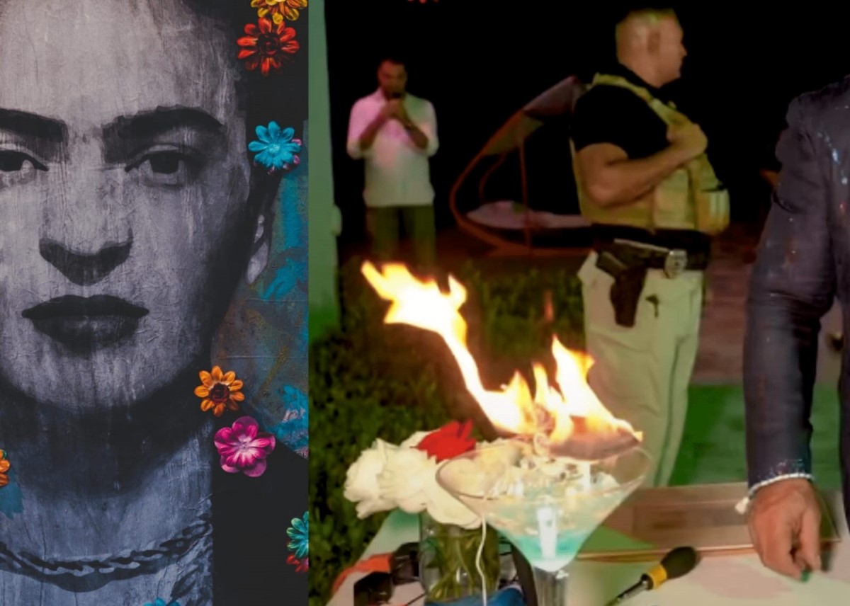 Cuadro quemado de Frida Kahlo se convierte en NFT