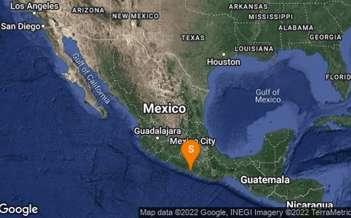El sismo se registró a 10 kilómetros de San Marcos, en Guerrero. | SSN