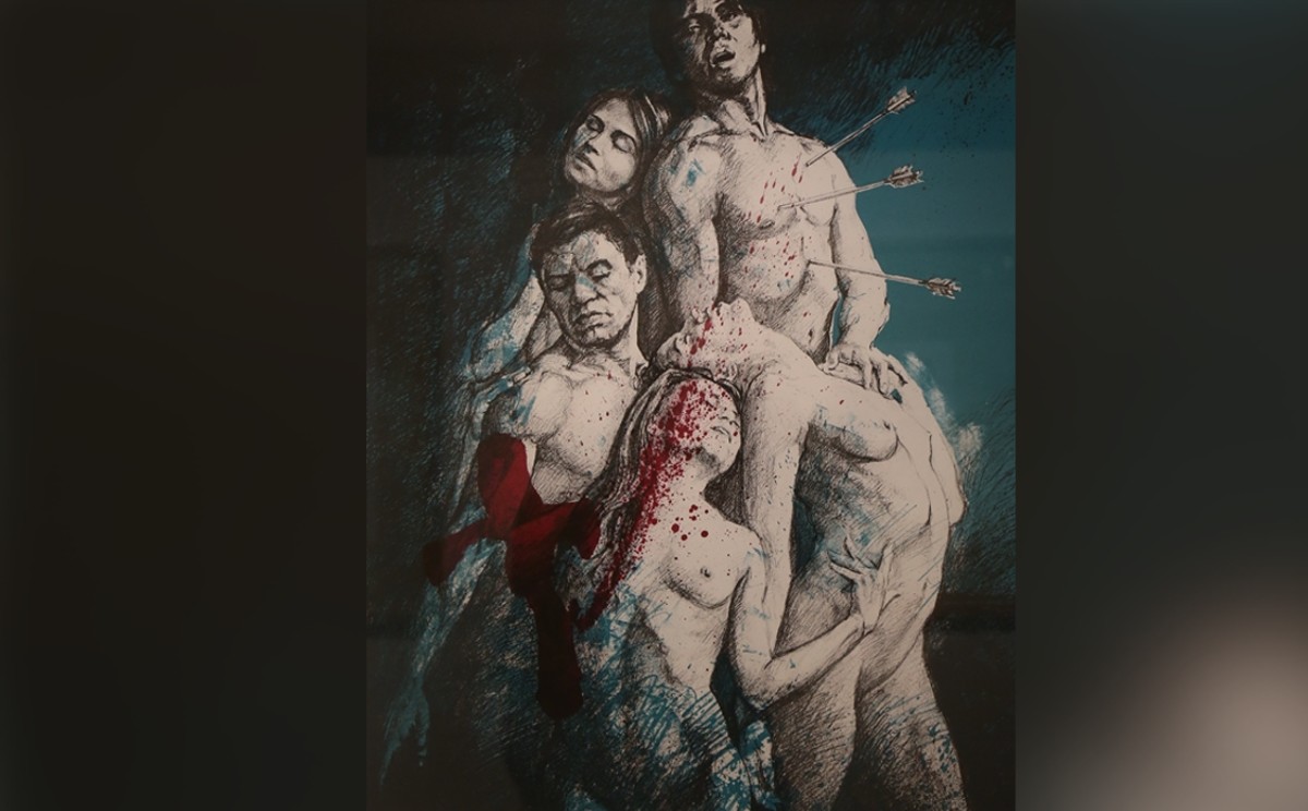 "Darío Ortiz. De infiernos y otros detalles” en el Museo de la Estampa en Toluca. | Especial
