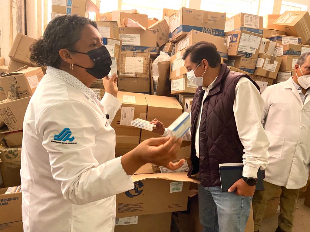 Programa de supervisión de todas las unidades médicas que conforman a la Secretaría de Salud de Hidalgo  (Cortesía)
