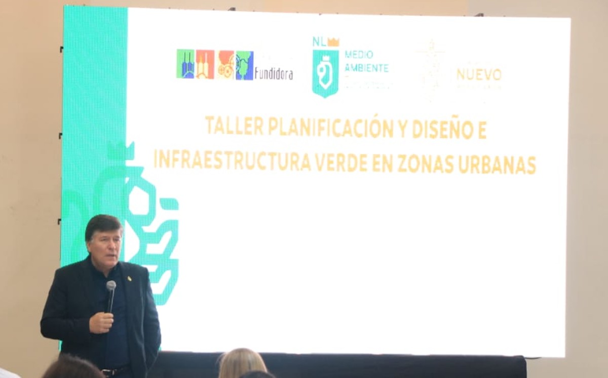 Alfonso Martínez, secretario de Medio Ambiente, en el taller “Planificación y diseño de infraestructura verde en zonas urbanas” / Raúl Palacios
