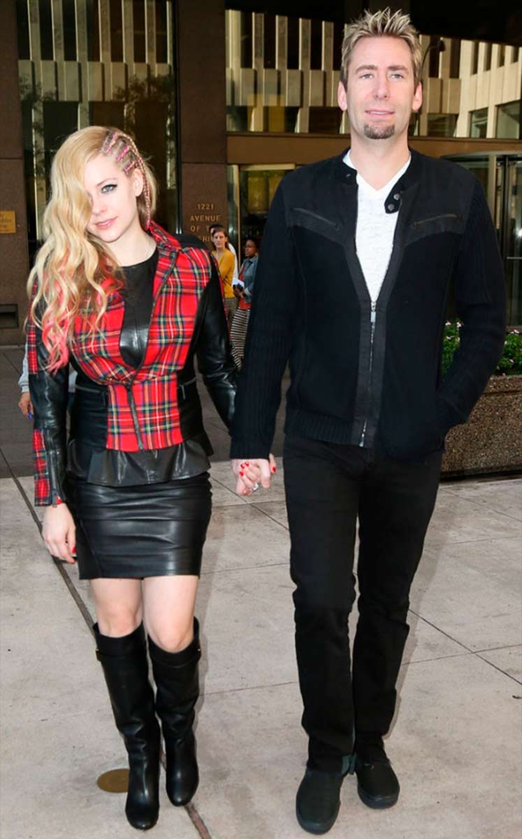 Avril Lavigne y Chad Kroeger