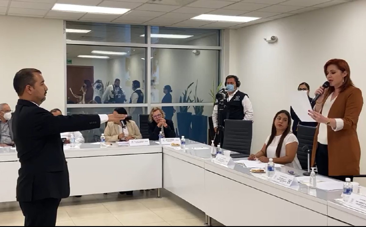 Carlos Roel Pérez Céspedes, tomó protesta como consejero de la Judicatura.