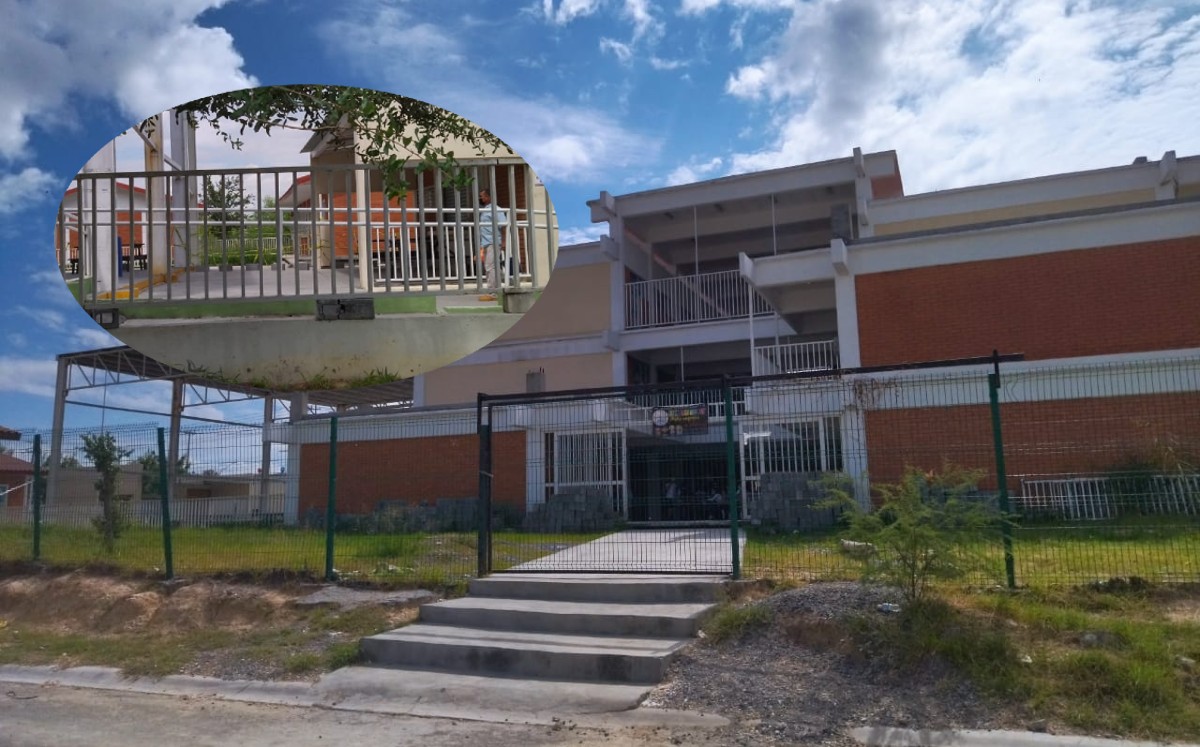 Denuncian hundimientos en salones de primaria en Juárez, NL / Sandra González