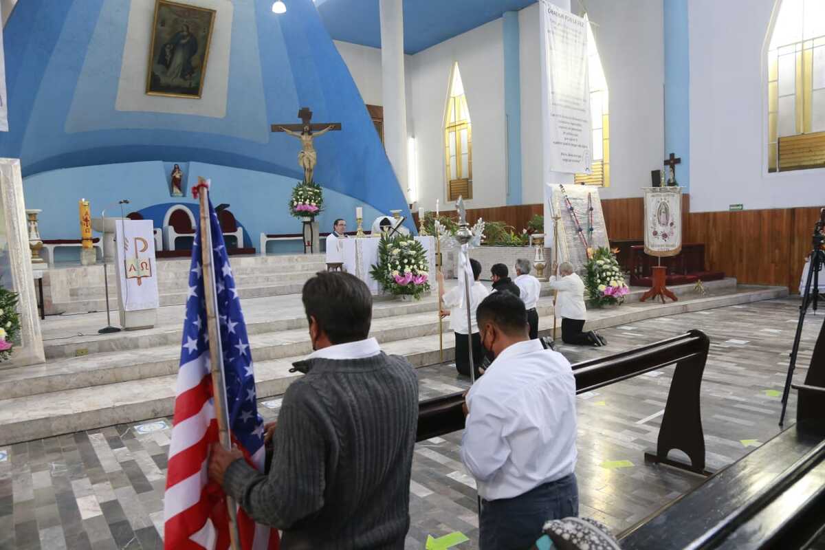 Antorcha Guadalupana llegó a Puebla capital | Andrés Lobato