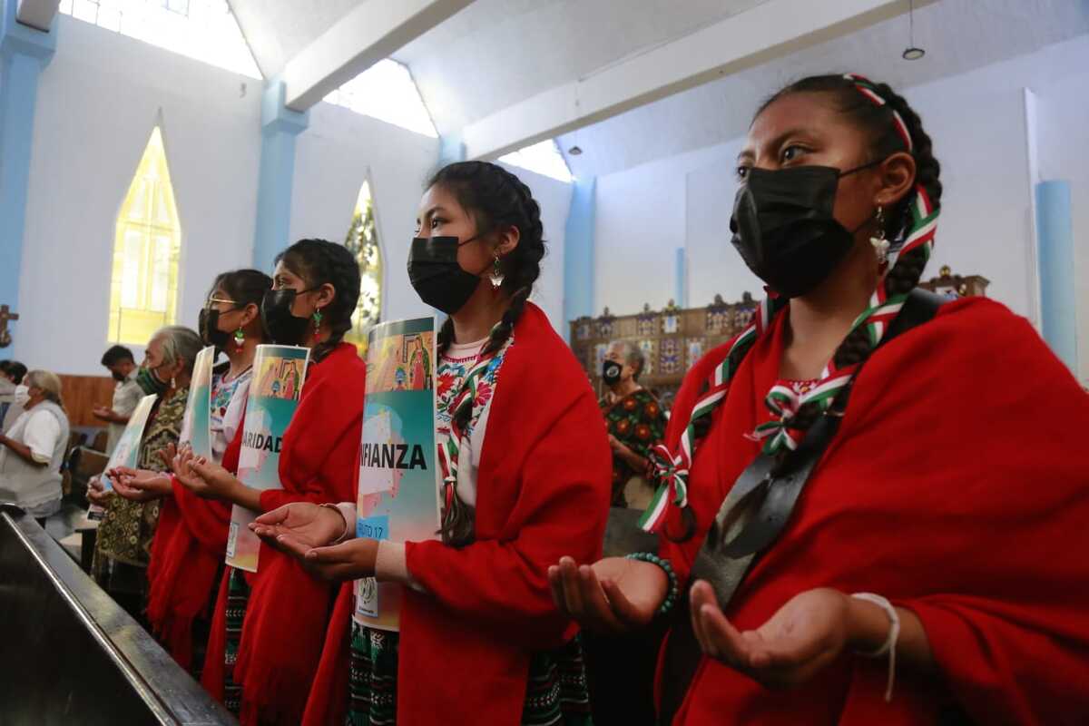 Antorcha Guadalupana llegó a Puebla capital | Andrés Lobato