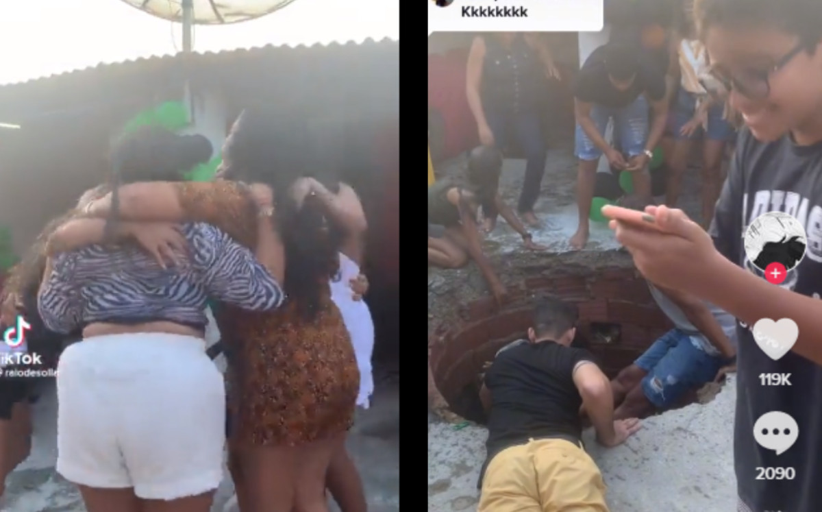 Caen a socavón mientras bailaban en una fiesta | ESPECIAL