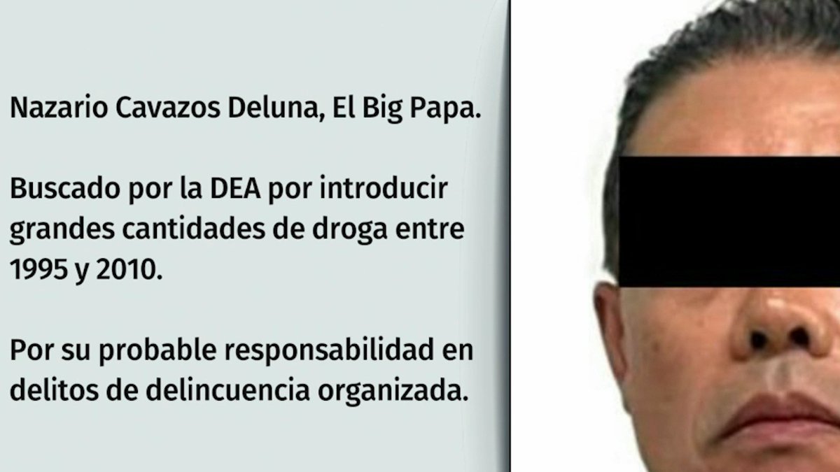 FGR extradita a 'El Big Papa', ex operador del Cártel del Golfo