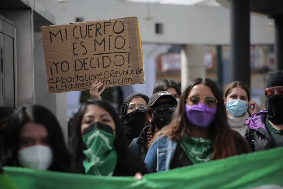 Marcha aborto legal, feministas, colectivo feminista | Tania Contreras
