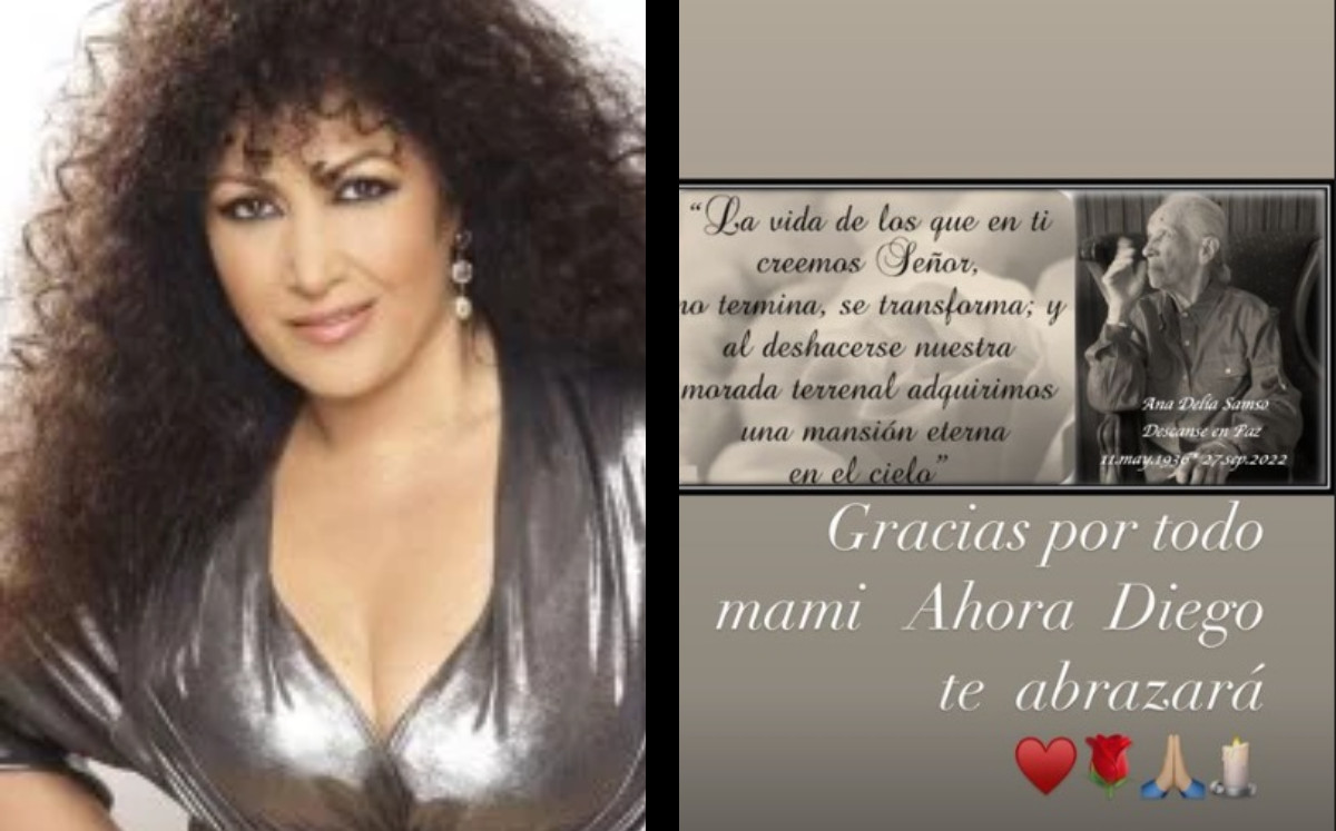 Muere mamá de Amanda Miguel a casi ocho meses de la muerte de Diego Verdaguer | ESPECIAL