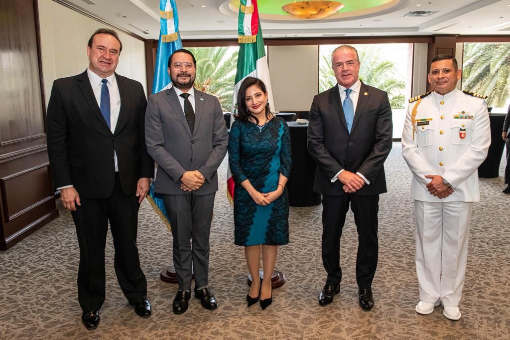 Raúl Rocha Cantú, refrendó su amistad y compromiso con el pueblo guatemalteco. | Especial