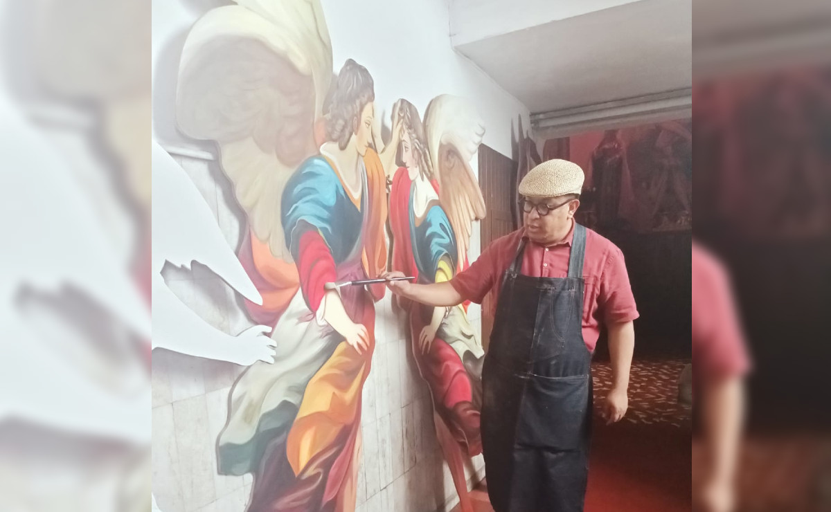 Realizan decoración para romería de la Virgen de Zapopan (Josefina Ruiz)