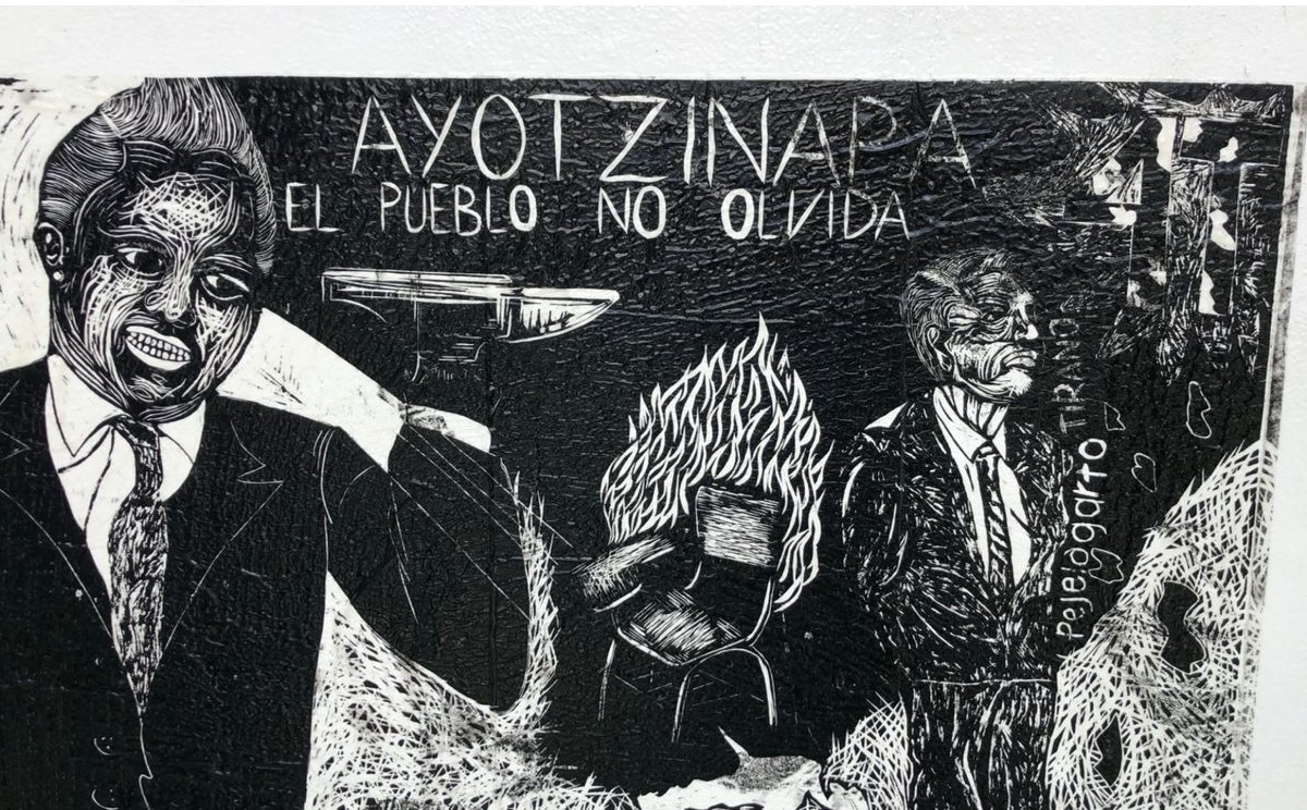Realizan homenaje al caso Ayotzinapa en UAEMex. | Especial