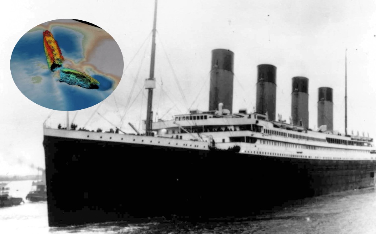 SS Mesaba cruzaba el Atlántico y envió un mensaje de advertencia por radio al Titanic (DPA).