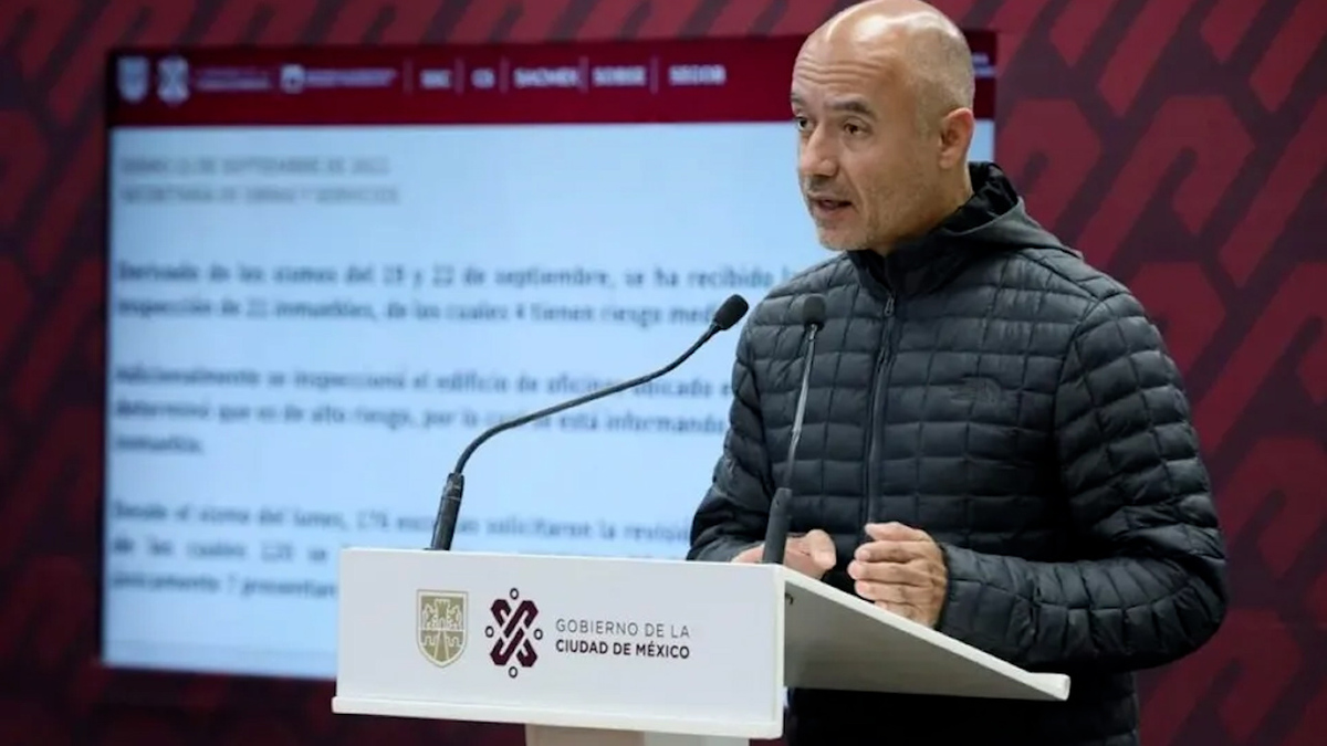 Suman 22 edificios y 120 escuelas con daños tras sismos en CdMx, informa Sobse