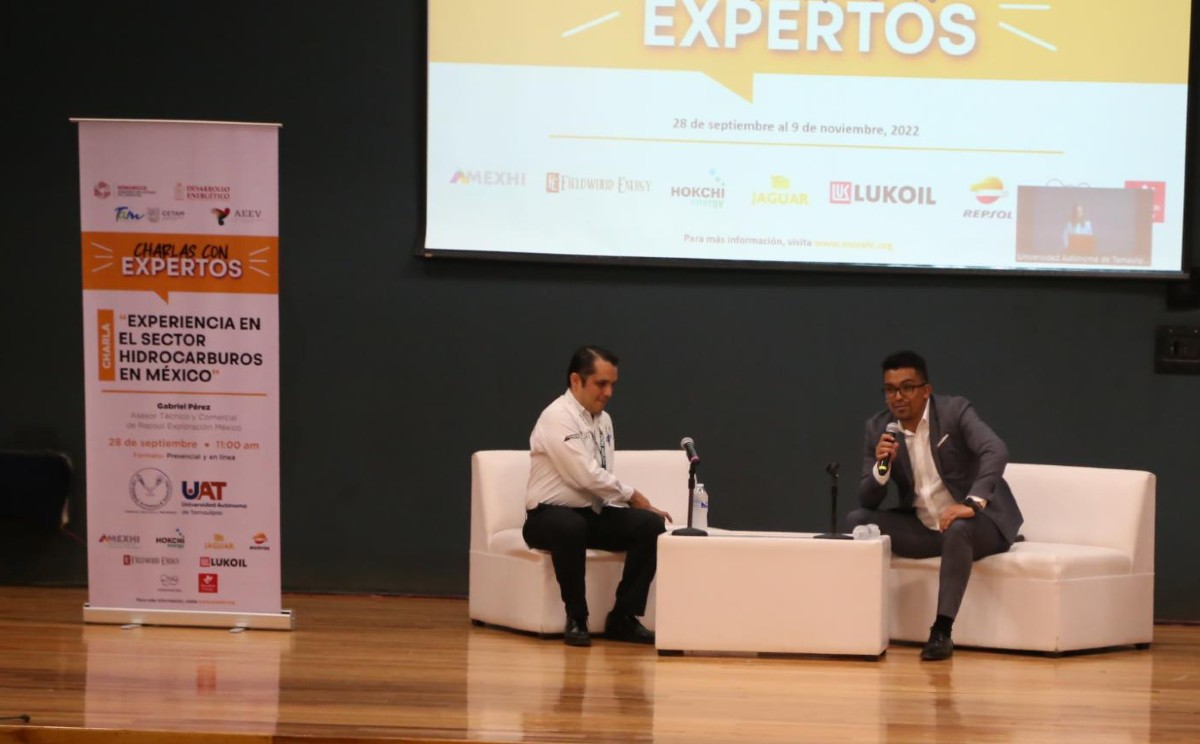 Amexhi inició en Tamaulipas las charlas con expertos en el sector hidrocarburos. | Foto. Yazmín Sánchez