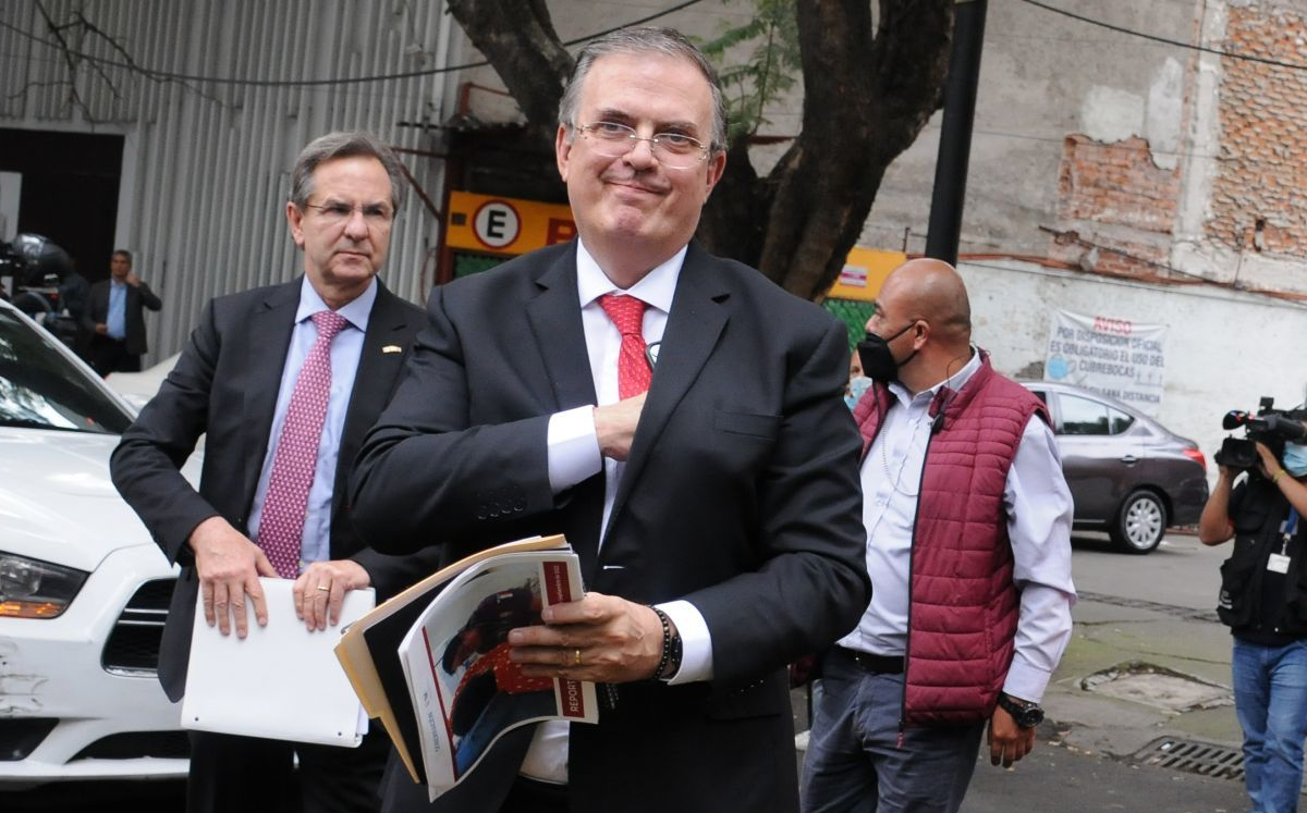 El canciller Marcelo Ebrard sería sancionado por si intervención en las elecciones. | Cuartoscuro