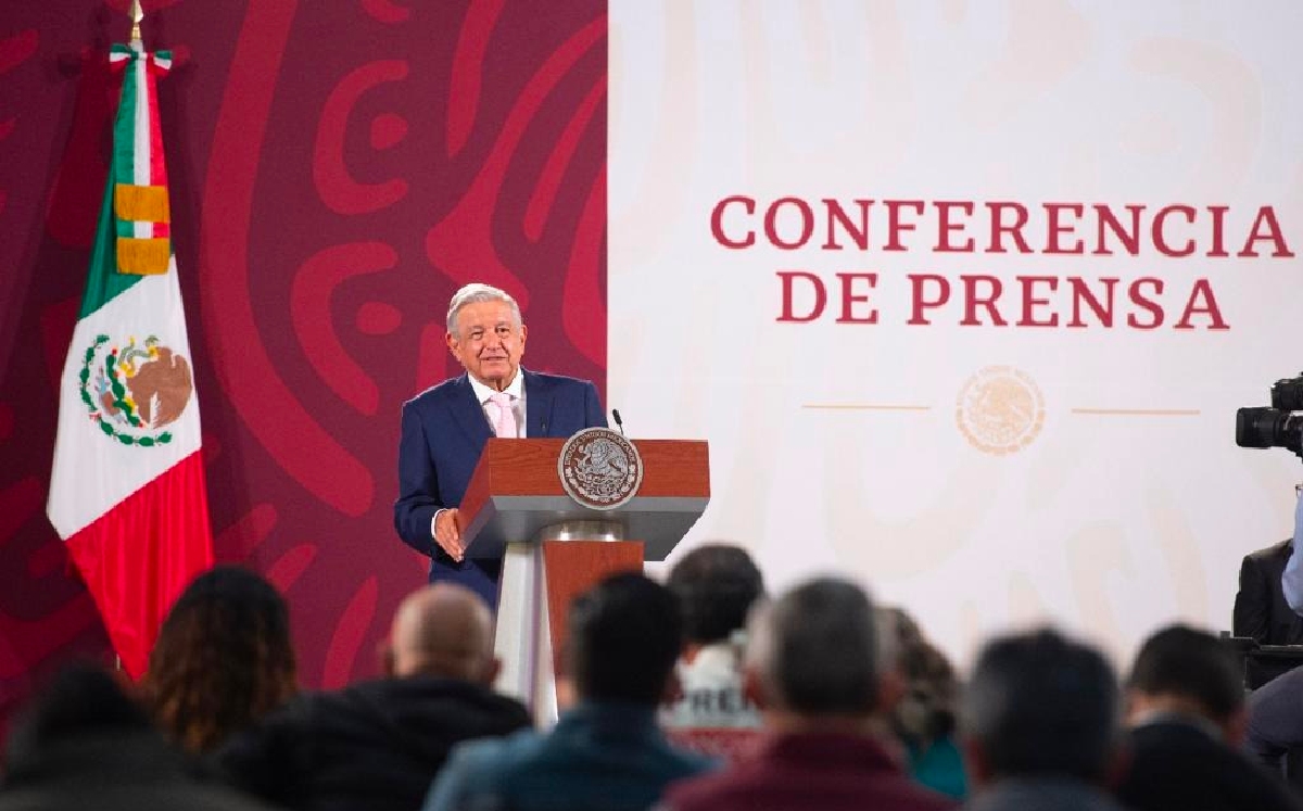 Conferencia mañanera del 28 de septiembre en Palacio Nacional. | Cortesía
