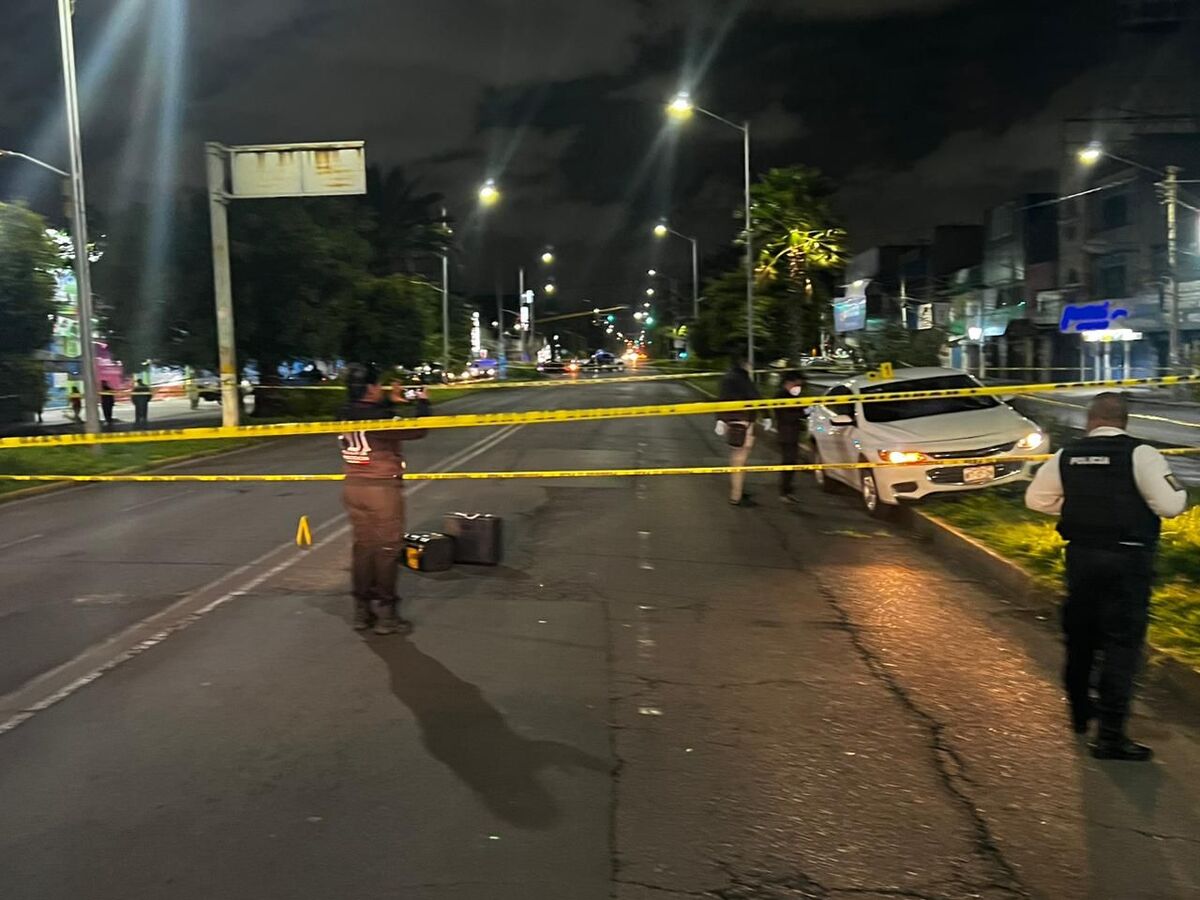 Fue atacada mientras conducía.