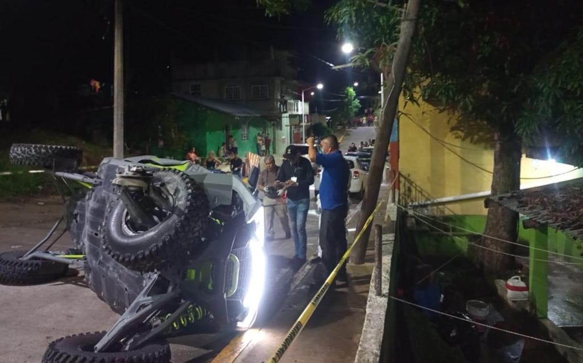 La joven perdió el control del vehículo al bajar por la pendiente. | Especial