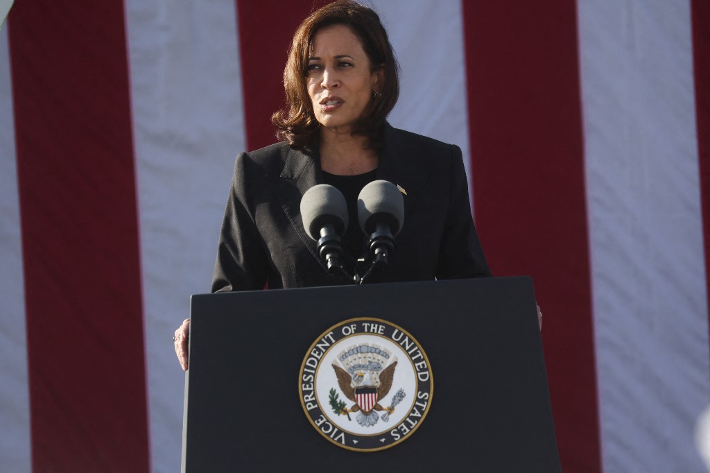 Kamala Harris, vicepresidenta de Estados Unidos. (AFP)