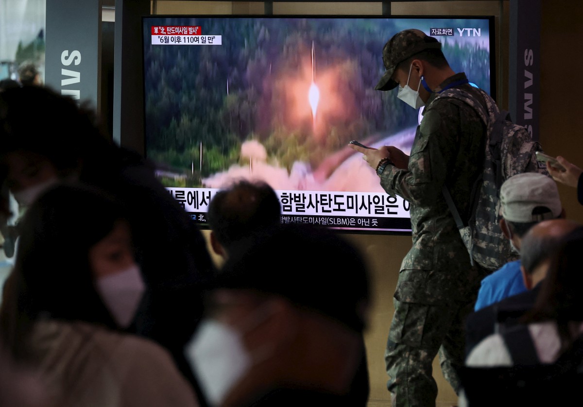 Los lanzamientos de misiles nuevamente ocurren en Asia. | Foto: Archivo, Reuters