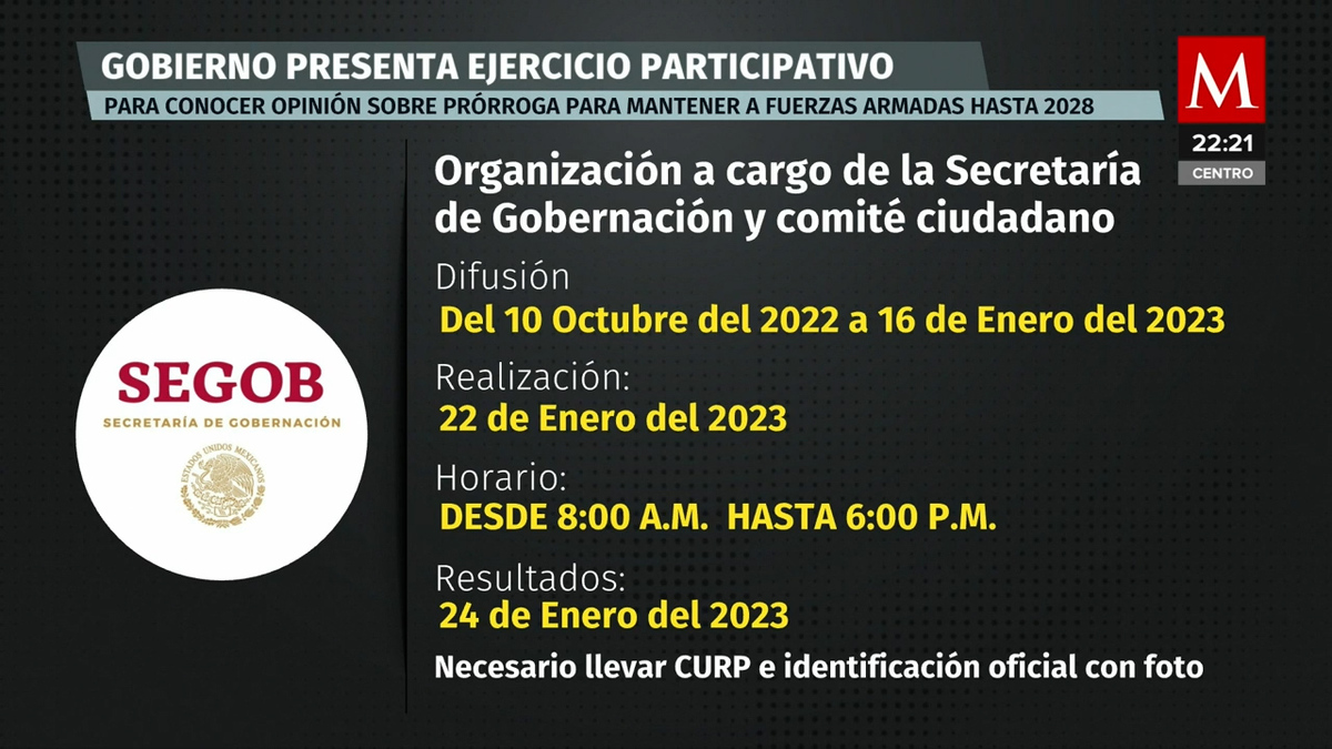 Morena respaldará consulta ciudadana sobre fuerzas armadas