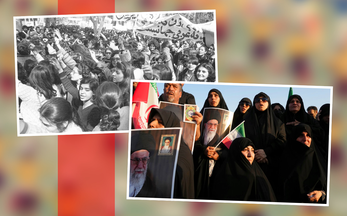 Las mujeres en Irán ha estado protestando por el asesinato de una mujer por la Policía de la Moral en Irán. (AP / Ilustración)