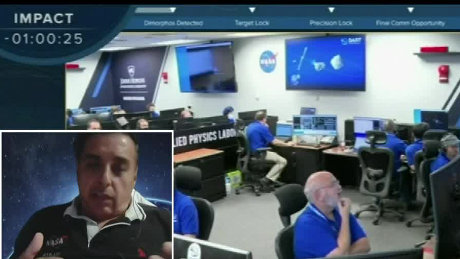Nasa impacta nave contra asteroide