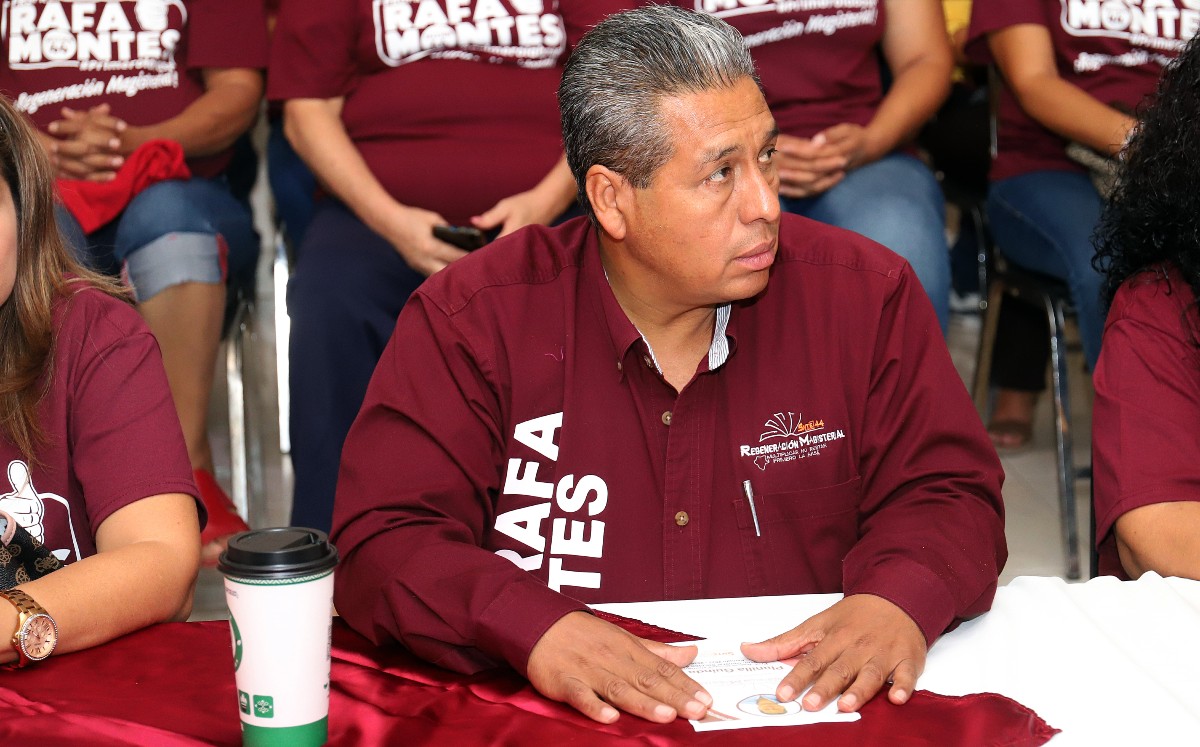 “Rafa Montes”, lagunero que encabeza la planilla guinda. (Rolando Riestra)