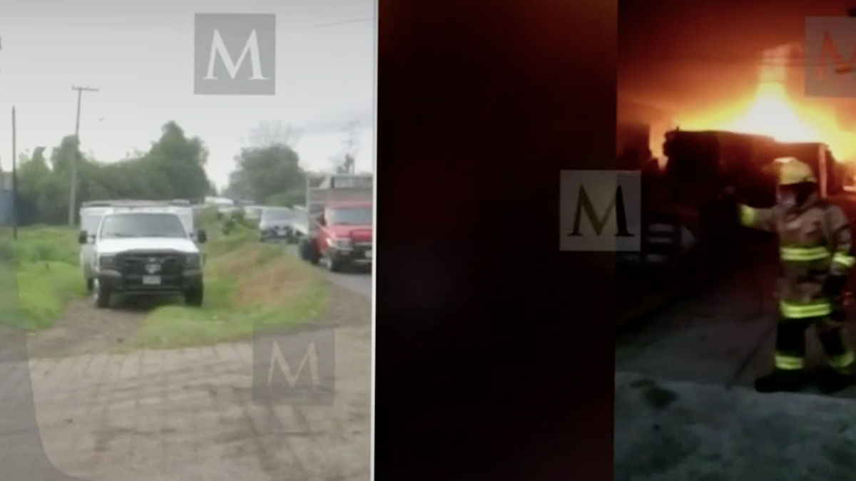 Se incendia fábrica de brochas en Teoloyucan