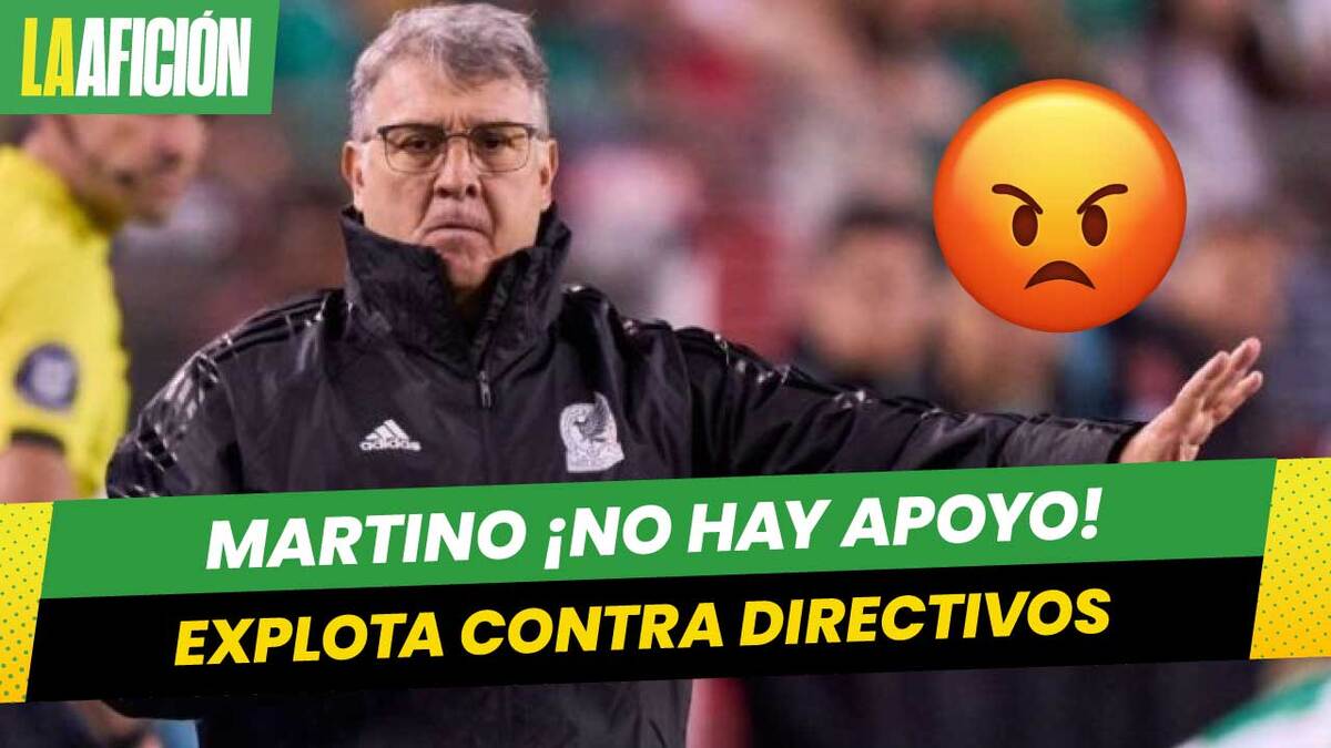 Tata Martino explota contra directivos: “No se hace lo que yo quiero”