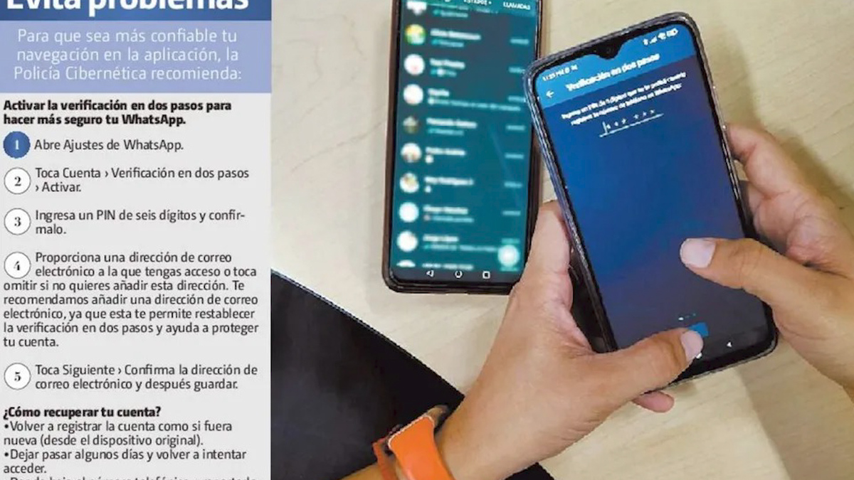 Alerta Policía Cibernética por hackeos en WhatsApp