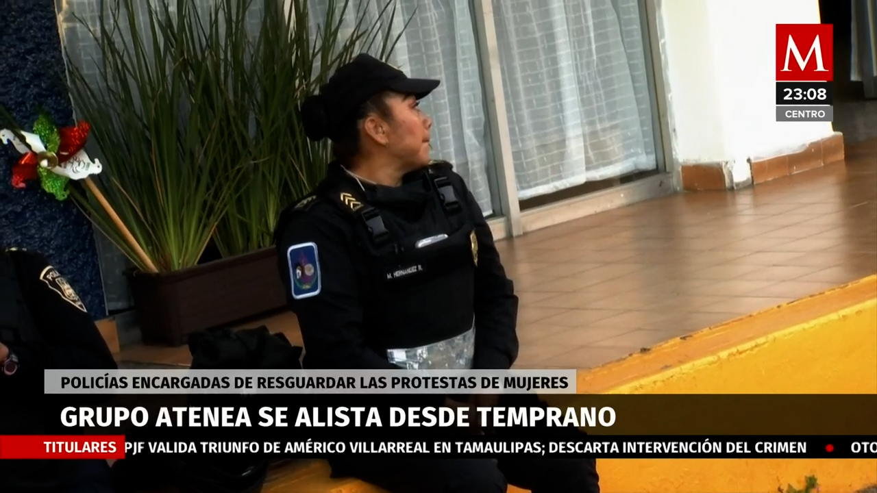 "Ser 'Atenea' es un reto como mujer y policía": Itzania Otero, jefa del grupo de SSC
